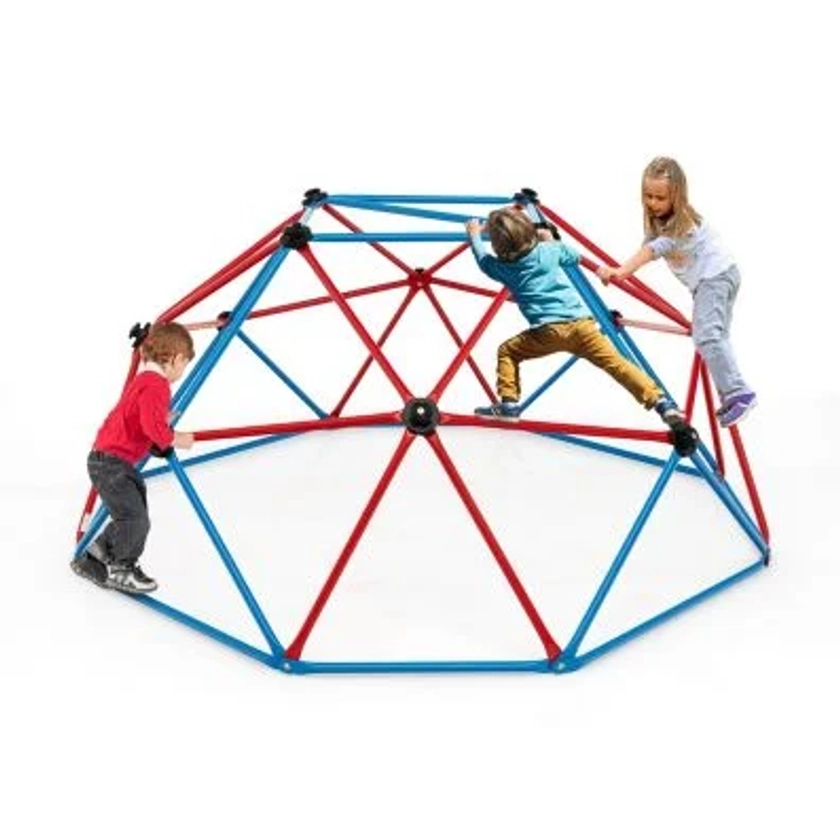 6FT Kids Geometric Dome Climber with Convenient Grip