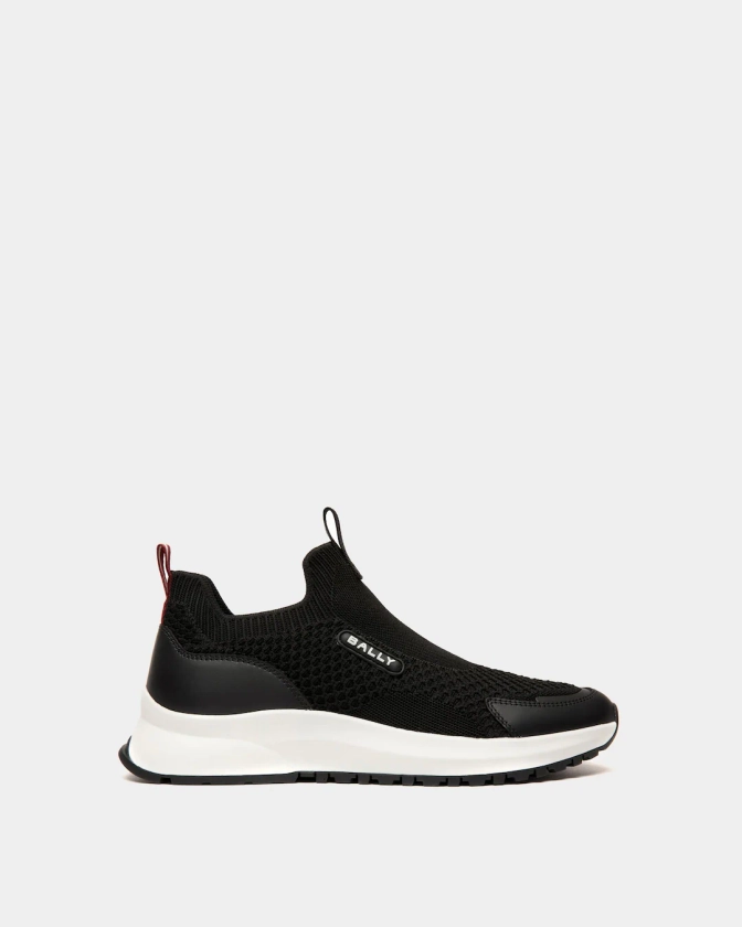 Men's Outline Sneaker in Black Nylon | Bally