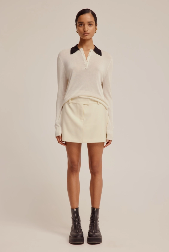 Venroy - Womens Tailored Wool Mini Skirt | Venroy | Premium Leisurewear designed in Australia
