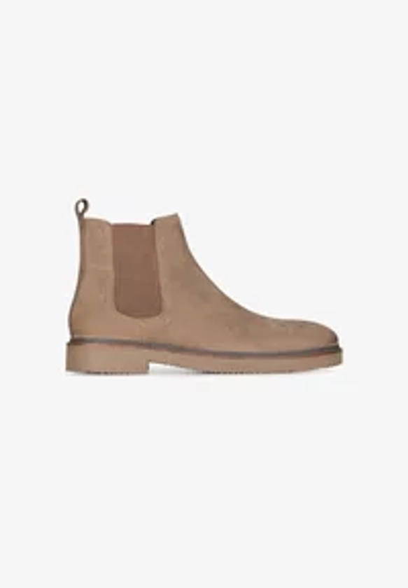 PS POELMAN Bottines - dark taupe/taupe - ZALANDO.FR