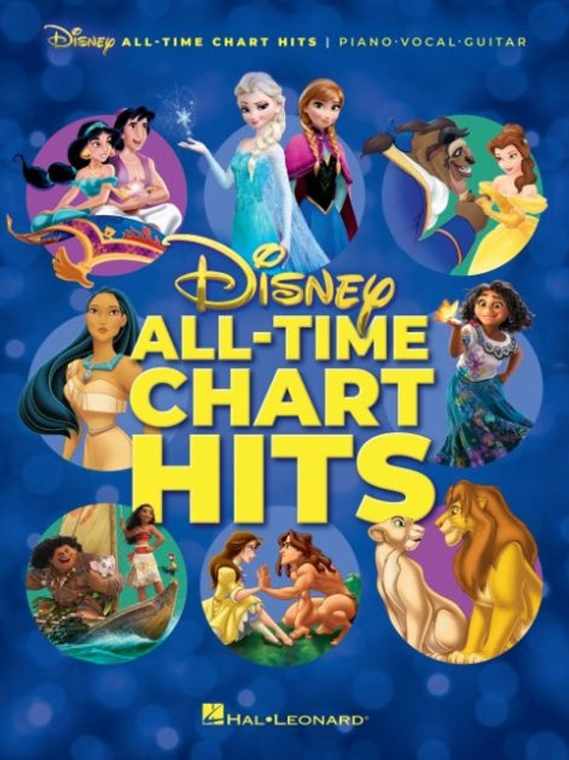 Disney All-Time Chart Hits: Piano/Vocal/Guitar Songbook with 28 Favorites|Paperback