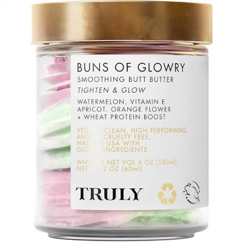 TRULY Women's Buns of Glowry Tighten & Glow Smoothing Butt Butter - 2 fl oz - Ulta Beauty