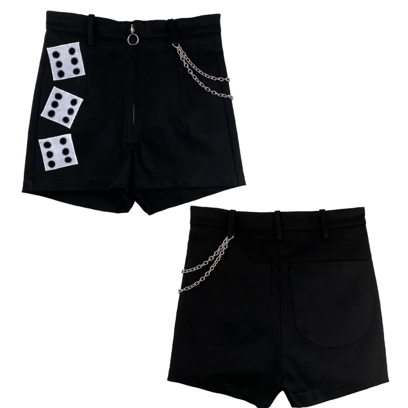 Dice and Chain Shorts