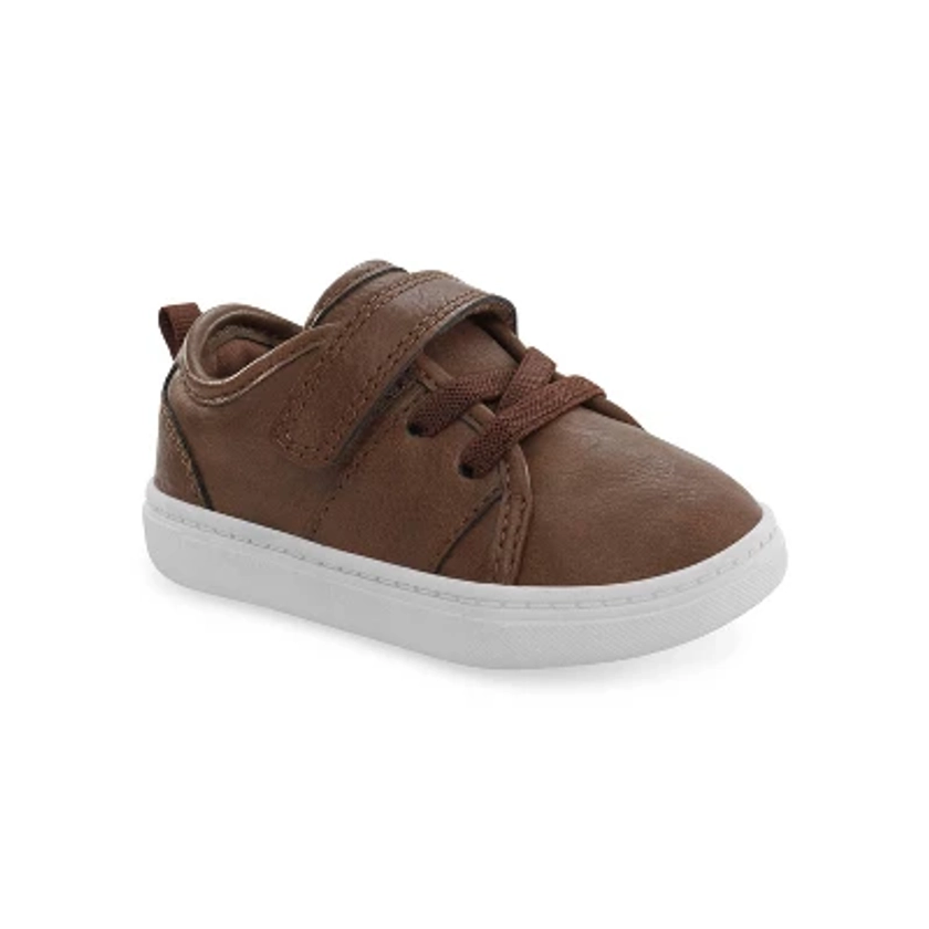 Carter's Just One You®️ Baby Solid Sneakers - Brown 4