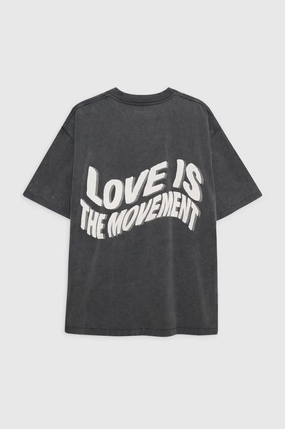 Kent Tee Love - Washed Black