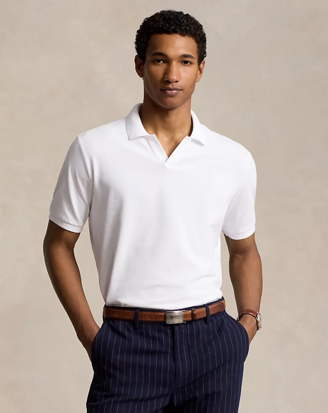 Polo in piqué stretch Classic-Fit da uomo | Ralph Lauren® IT