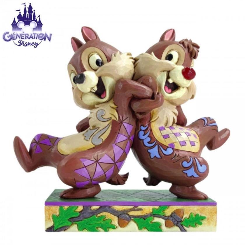 Figurine Tic et tac "Mischievous mates" by Jim Shore