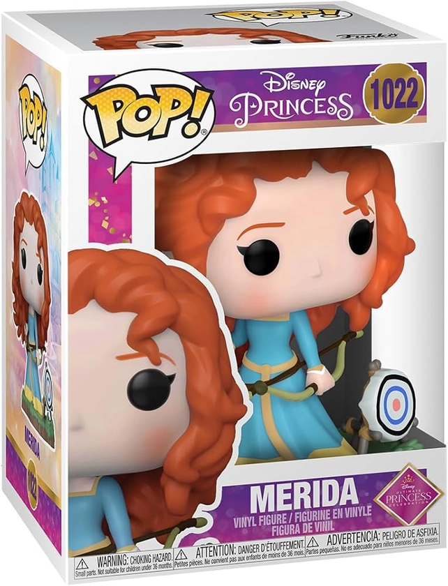 POP! DISNEY: ULTIMATE PRINCESS - MÉRIDA #1022 | Amazon.com.br