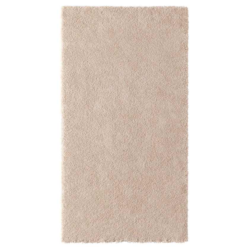 STOENSE Tapis, poils ras, blanc cassé 80x150 cm - IKEA