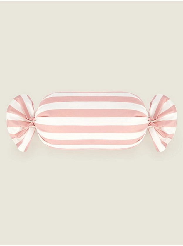 Pink Stripe Sweet Cushion | Home | George at ASDA