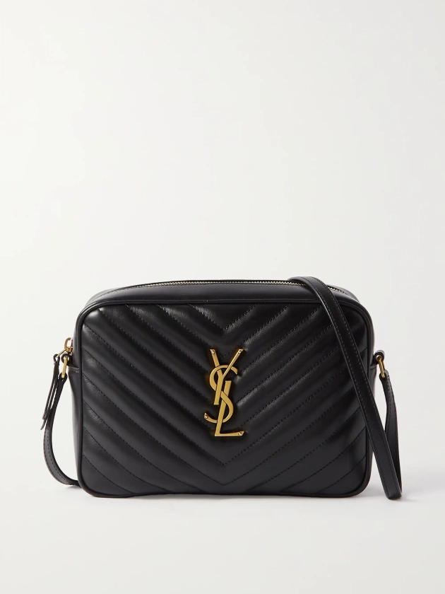 SAINT LAURENT Lou medium quilted leather shoulder bag | NET-A-PORTER