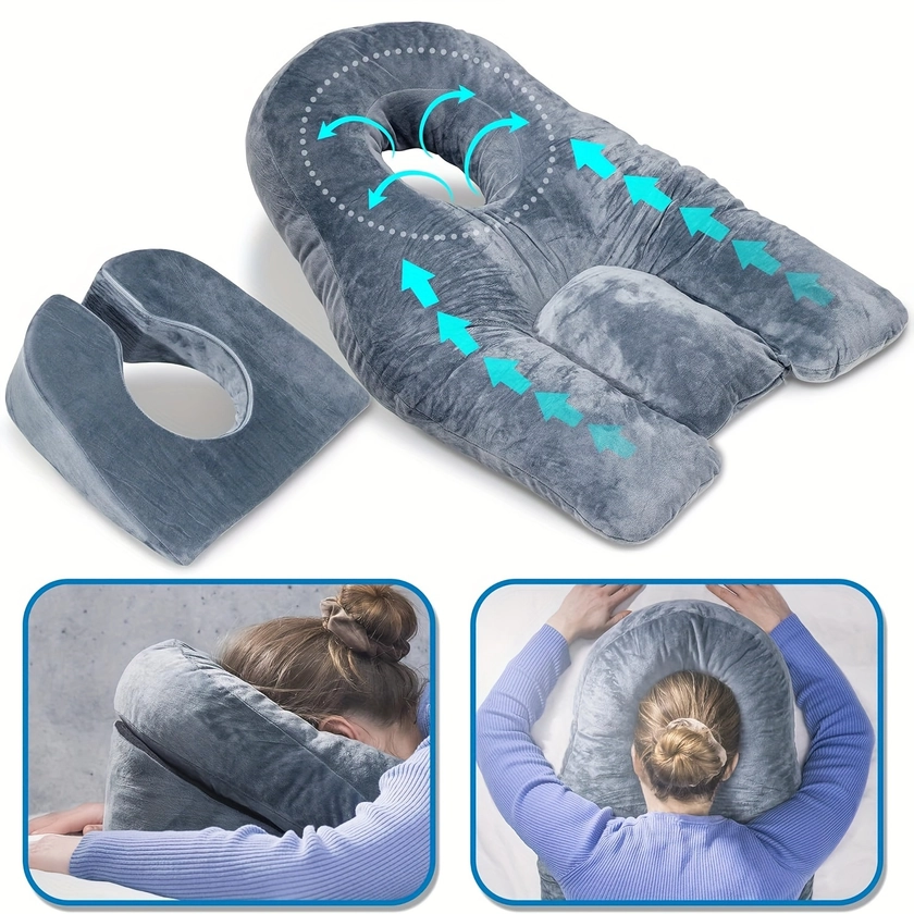 Face Pillow Sleeping Bbl Eye Surgery Recovery   Pillow - Temu