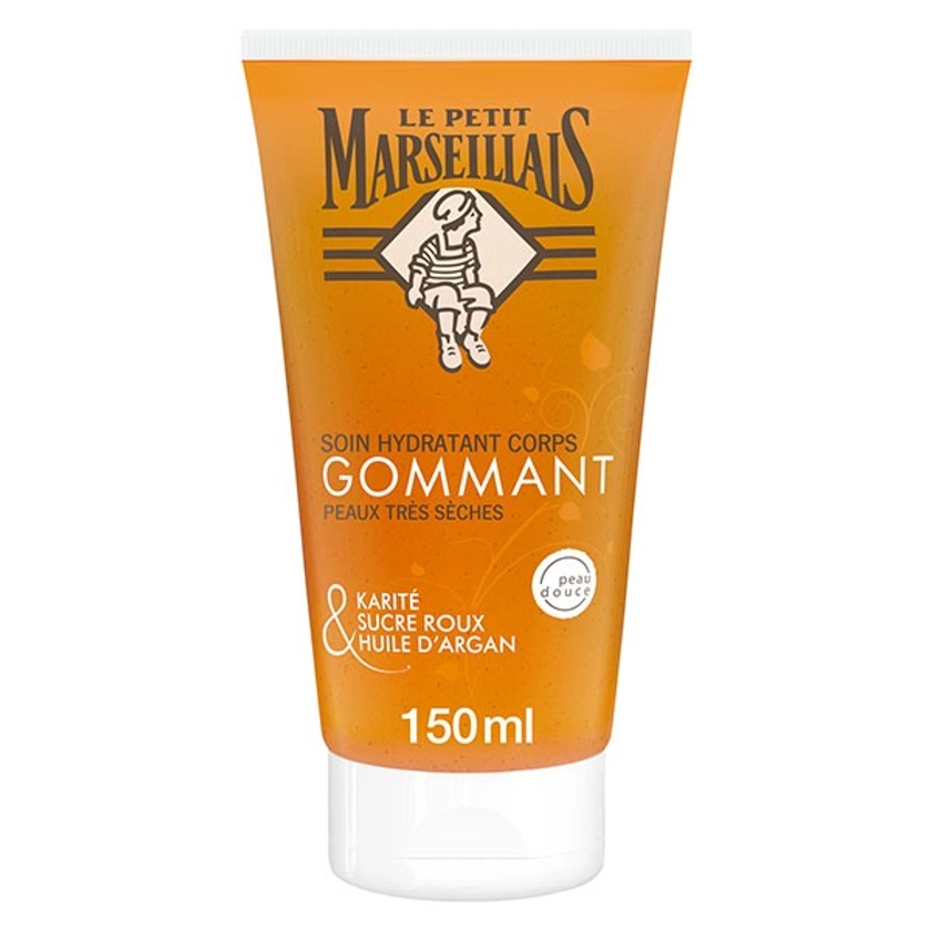 Le Petit Marseillais Soin Hydratant Corps Karité, Sucre Roux et Argan 150ml