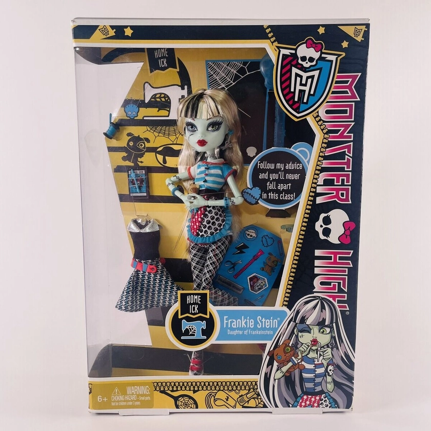 Monster High Doll Frankie Stein Home Ick in Box Mattel 2011 NIB