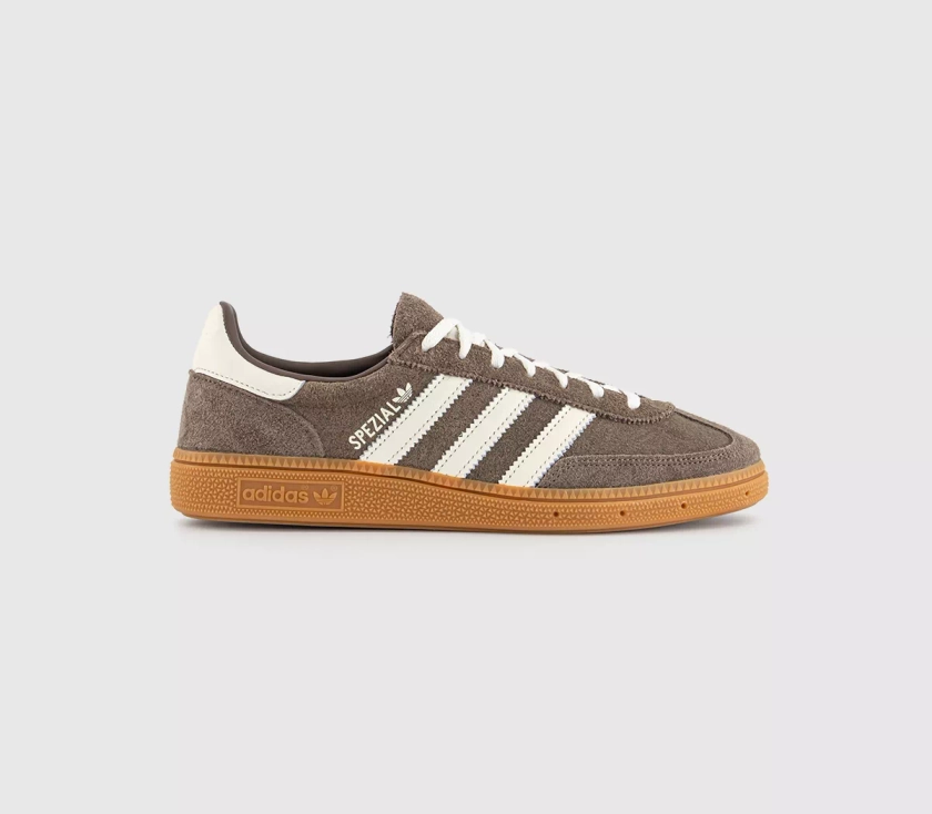 adidas Handball Spezial Trainers Brown Earth Strata Offwhite Gum - Men's Trainers