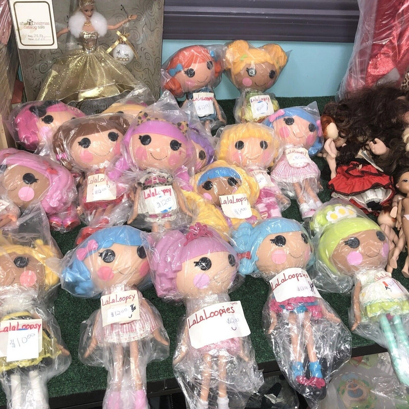 Full Size Lalaloopsy Dolls Lot Of 16