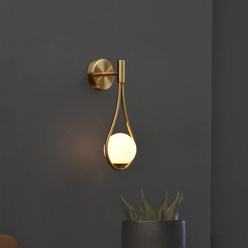 meraki. Renew - FLEUREN Teardrop Wall Light - meraki.