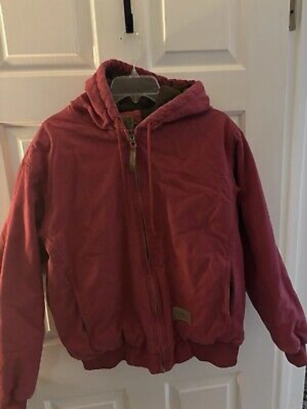 Women's CE SCHMIDT WORKWEAR Pink Heavy Lined Jacket Sz Large 14-16 | eBay