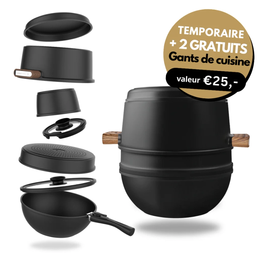 CookingTotem® Ensemble de Casseroles