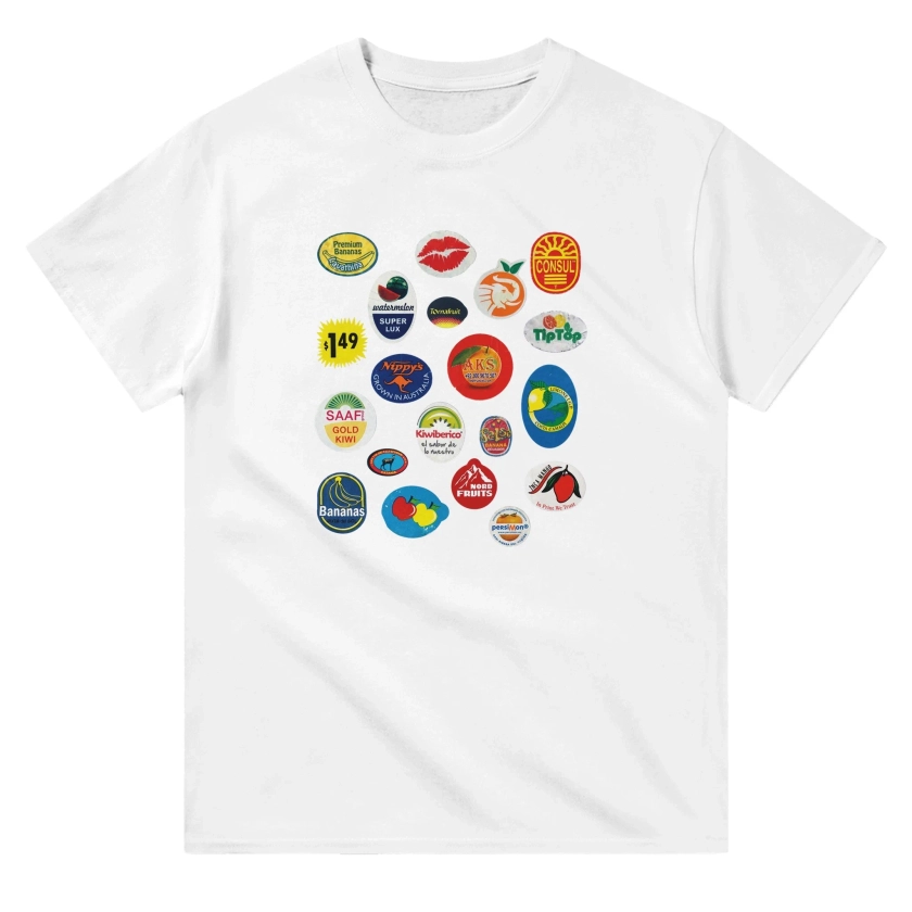 'Fruit Stickers' classic tee