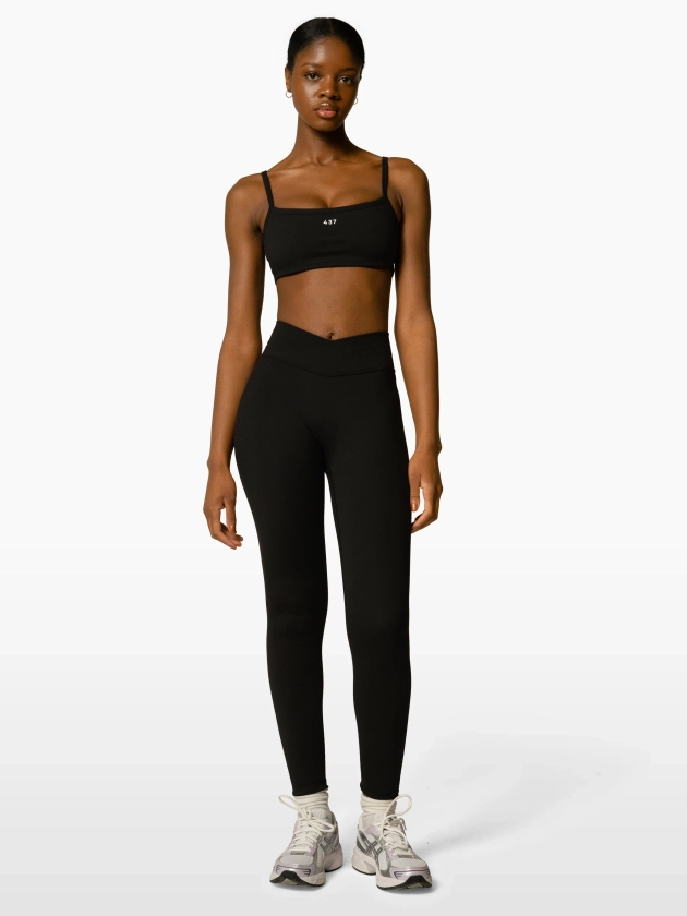 The V Legging / Black