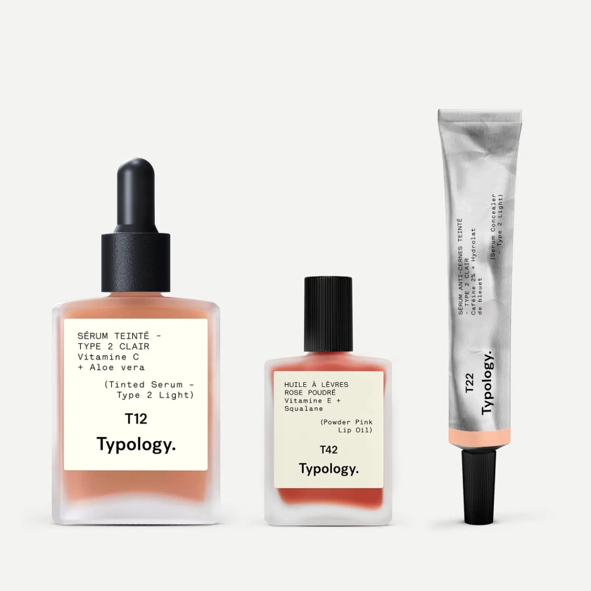 Tinted Trio — Typology