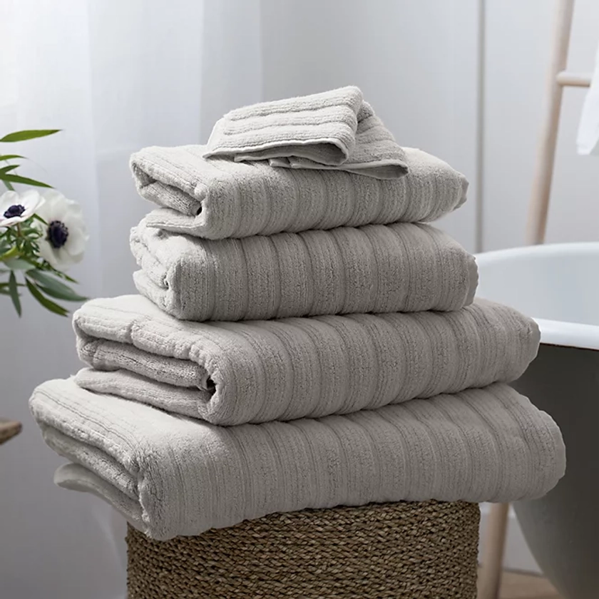 Rib Hydrocotton Towels | Towels | The White Company