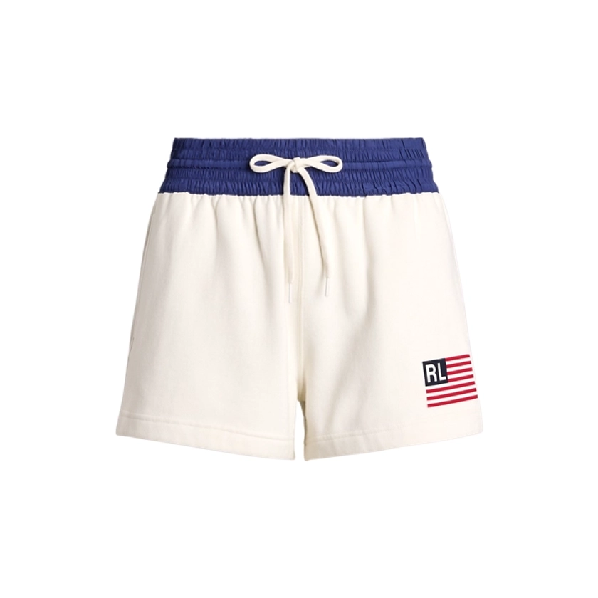 Short in felpa con coulisse e bandiera da donna | Ralph Lauren® IT