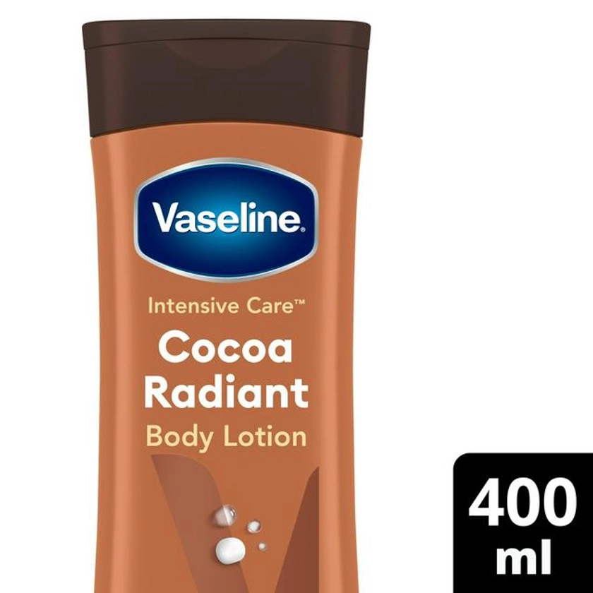 Vaseline Intensive Care Cocoa Radiant Body Lotion 400ml | Sainsbury's