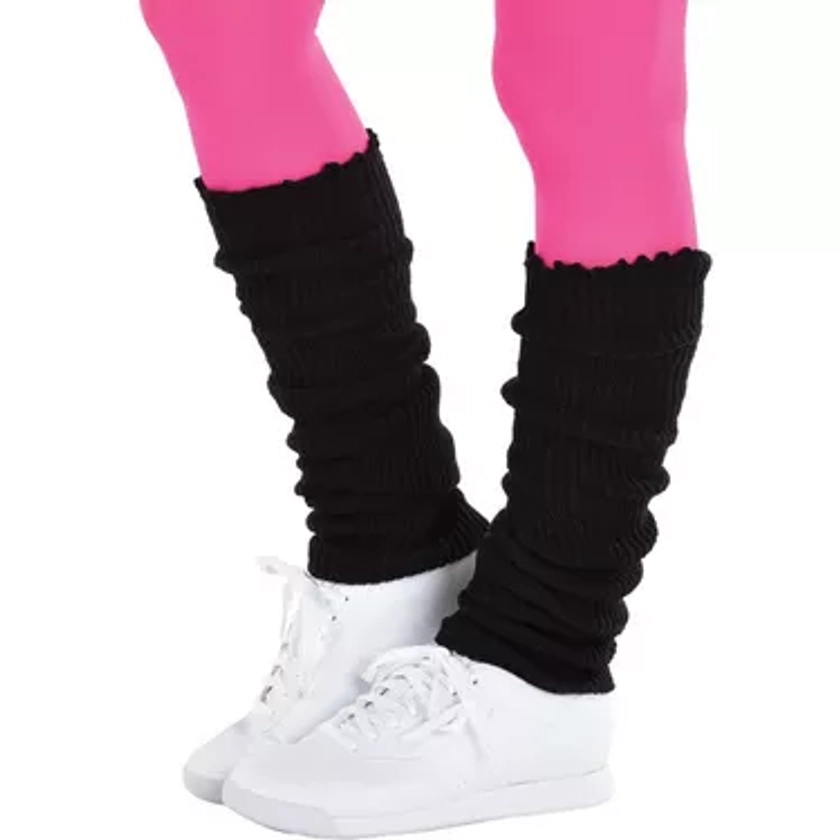 Adult Black Leg Warmers