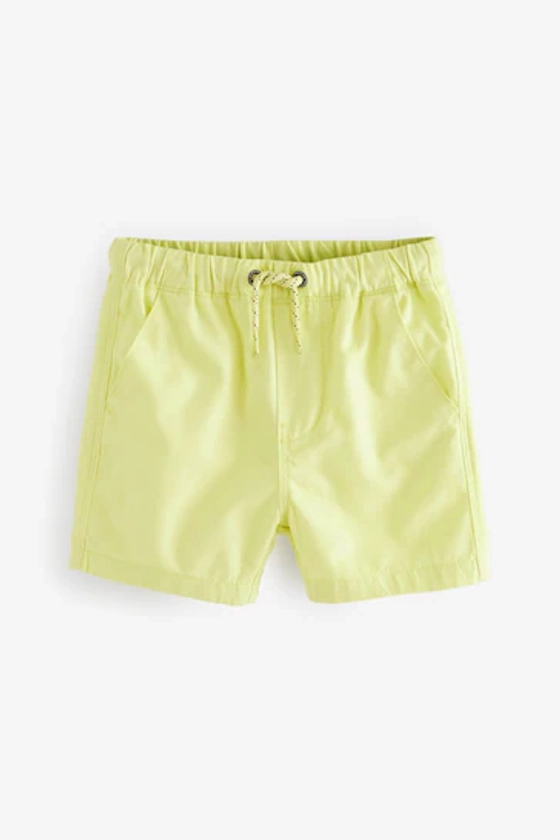 Bright Yellow Pull-On Shorts (3mths-7yrs)
