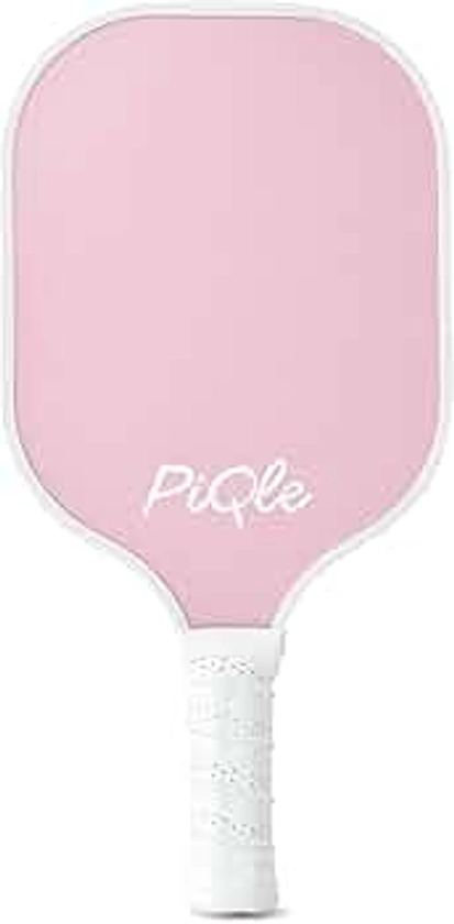 Cute Pickleball Paddles Pink Pickleball Paddle, Fiberglass Lightweight Pickle Ball Paddle Womens Pickleball Racket