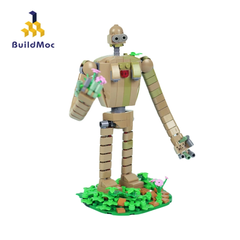 Sky Castle Anime décennie s de Construction pour Enfants, Modèle de Figurines, Ensemble MOC, Analyste de Jouets, Cadeaux pour Enfants, Briques, 270Pcs - AliExpress 26