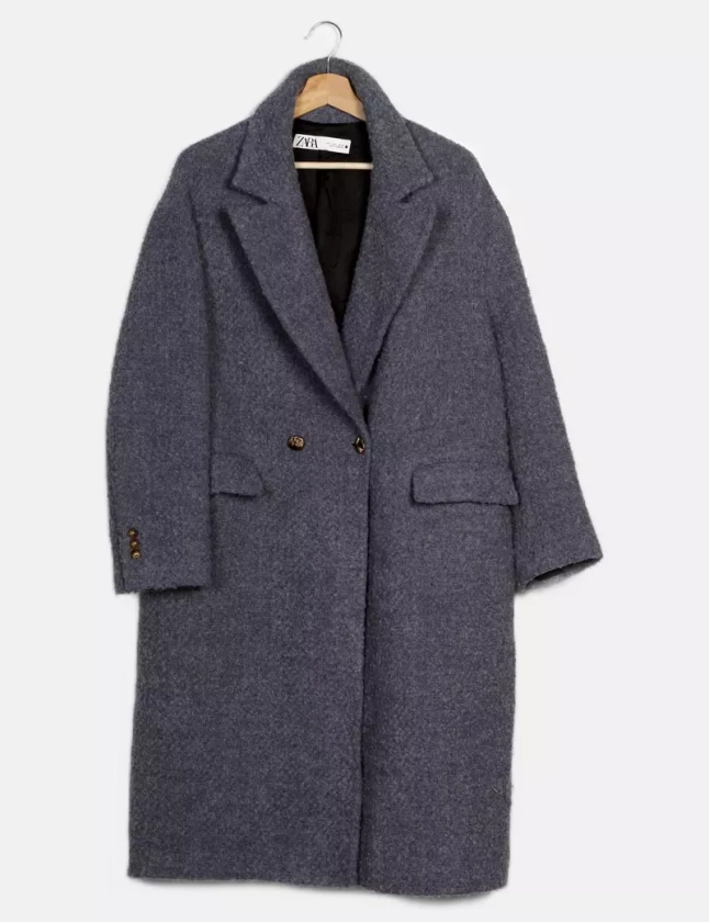 Zara Manteau long En laine