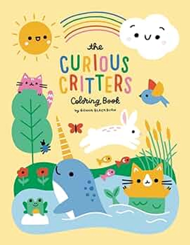 The Curious Critters Coloring Book