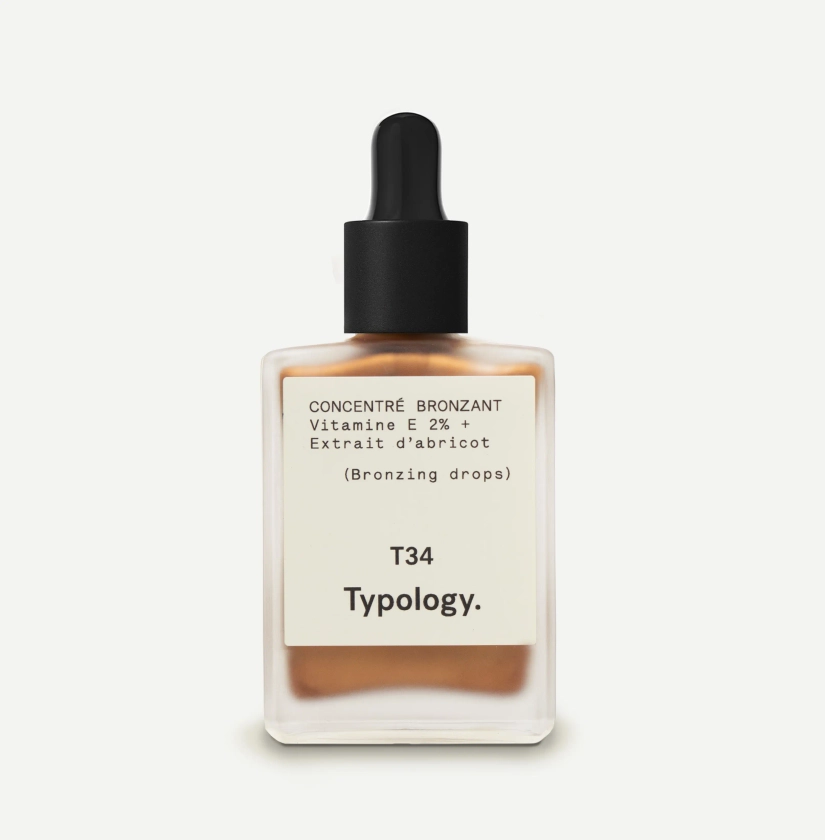 T34 - Concentré bronzant - Vitamine E - Typology