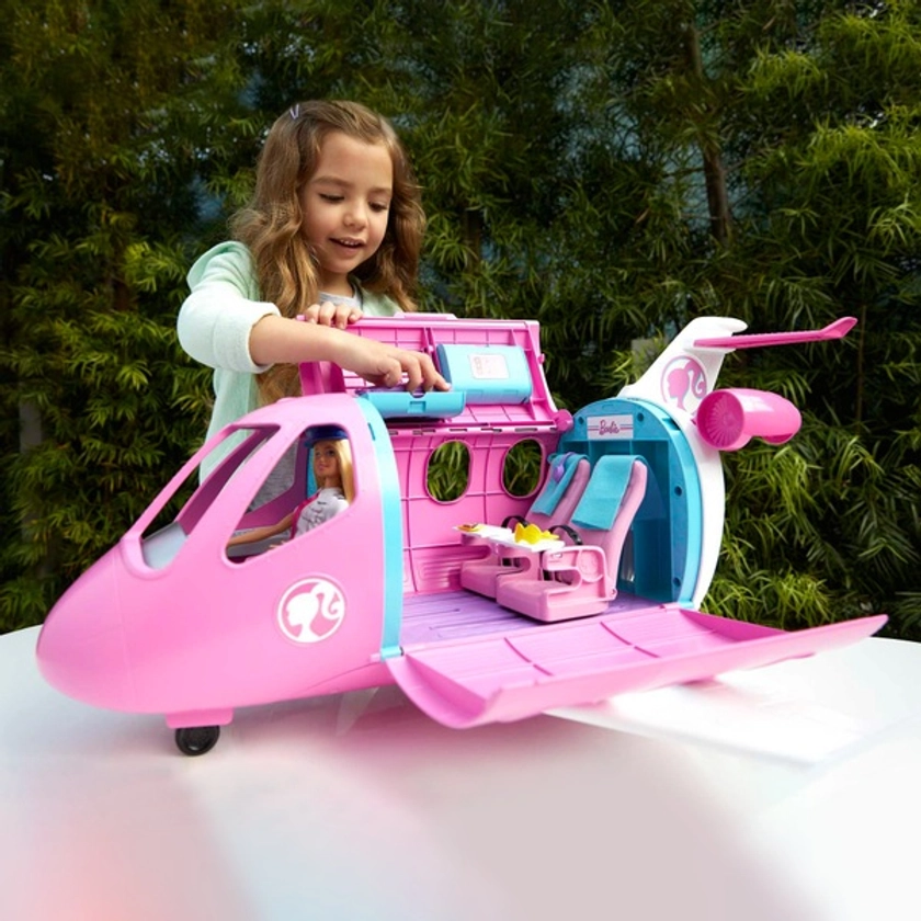 Barbie Dream Plane with Pilot Doll INCLUDED | Smyths Toys UK