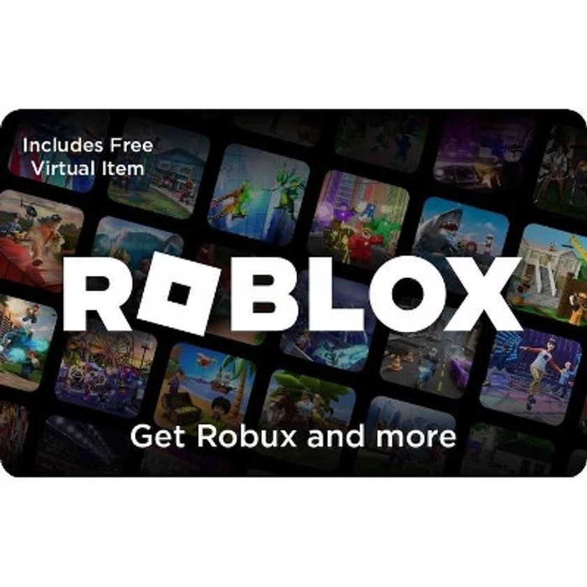 $25 Roblox Gift Card (Digital)