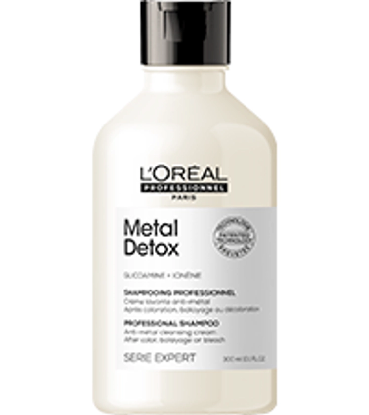 L'Oréal Professionnel Shampoo Metal Detox, para maciez, brilho & sedosidade, maior durabilidade da cor, para cabelos coloridos e danificados, 300ml : Amazon.com.br: Beleza