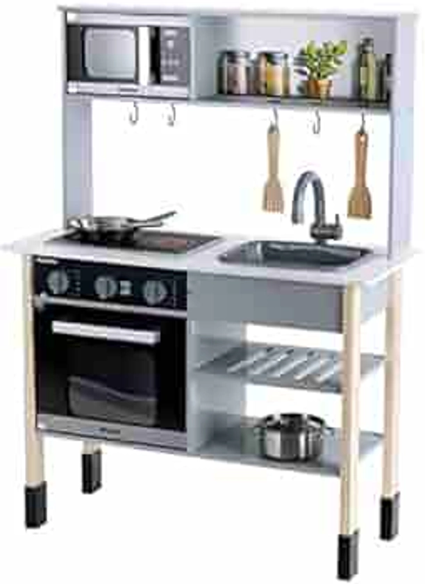 Klein Theo Miele - Cuisine En Bois (Mdf), Midi : Amazon.com.be: Jouets