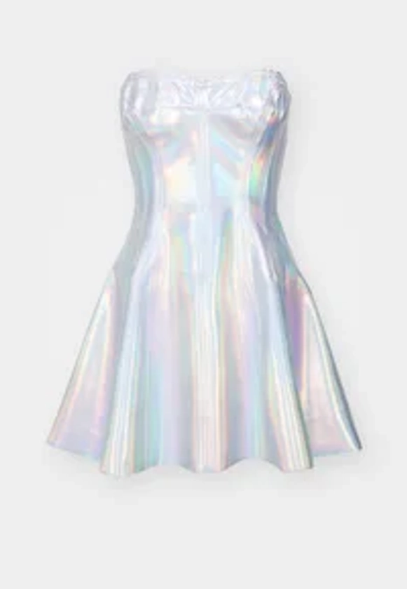 STRAPLESS GRACE MINI DRESS - Robe de soirée - hologram