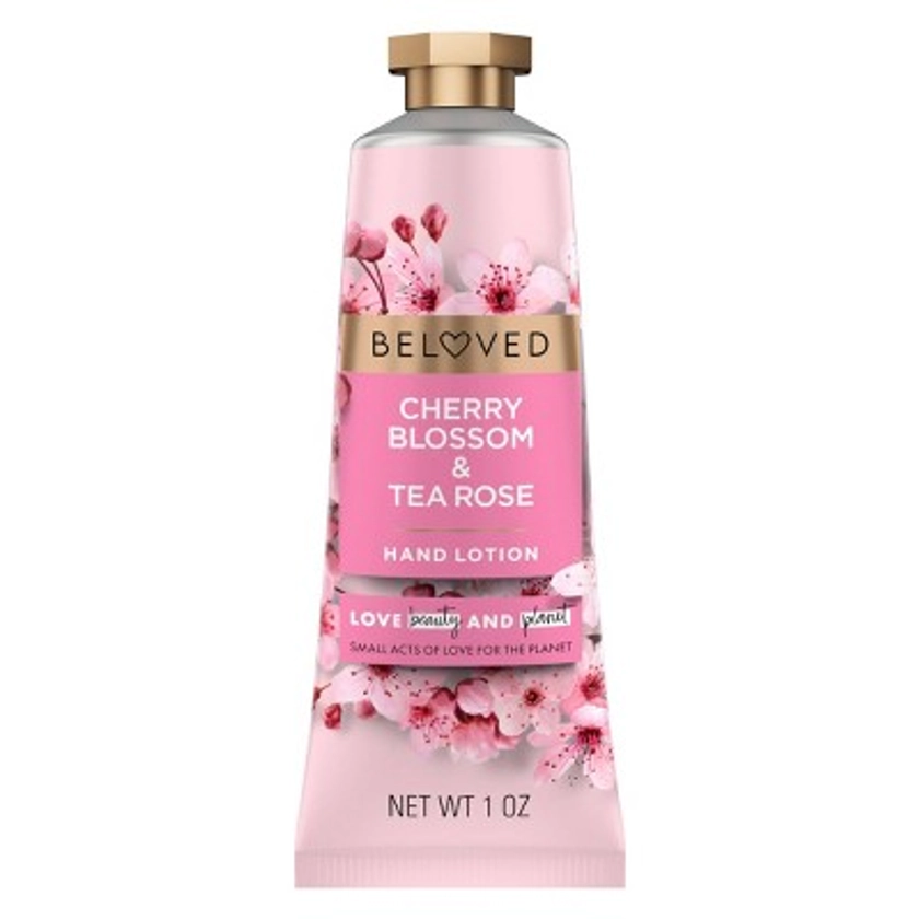 Beloved Cherry Blossom & Tea Rose Hand Lotion 1oz