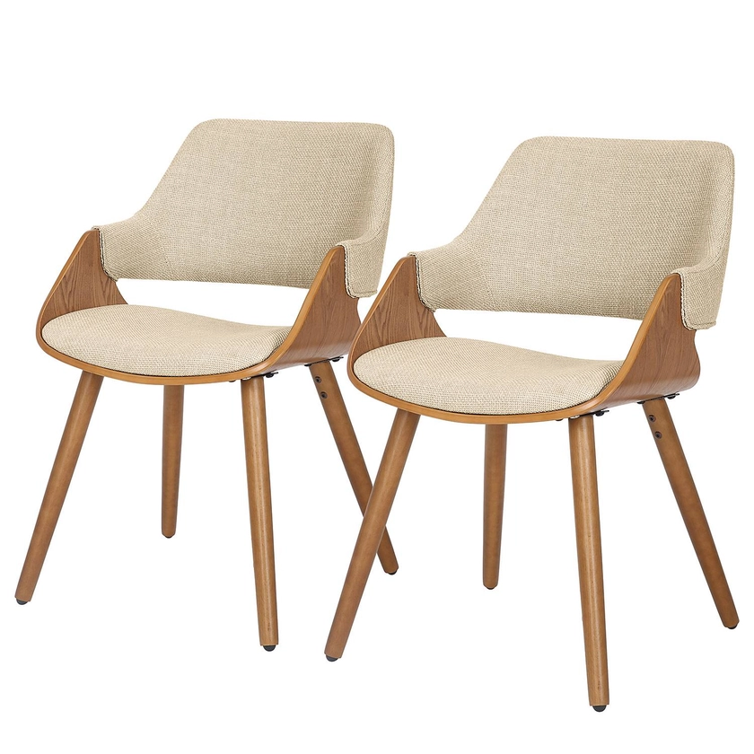 Chaises capitonnées Riffles - Lot de 2 | Je commande ! | home24