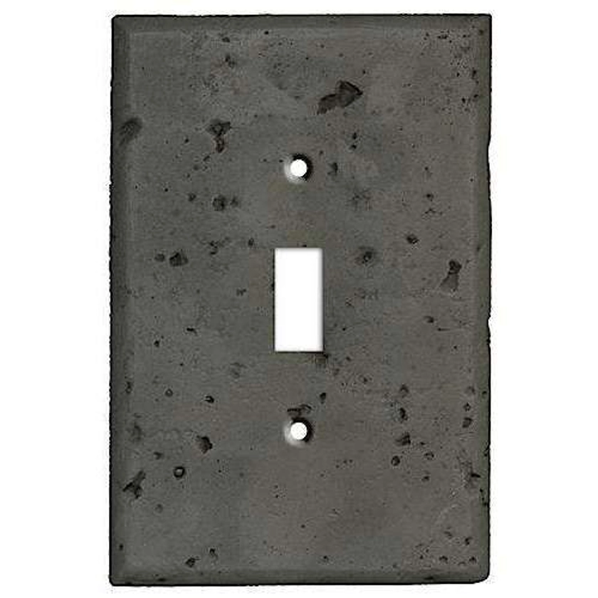 Charcoal Stone Switchplate Covers