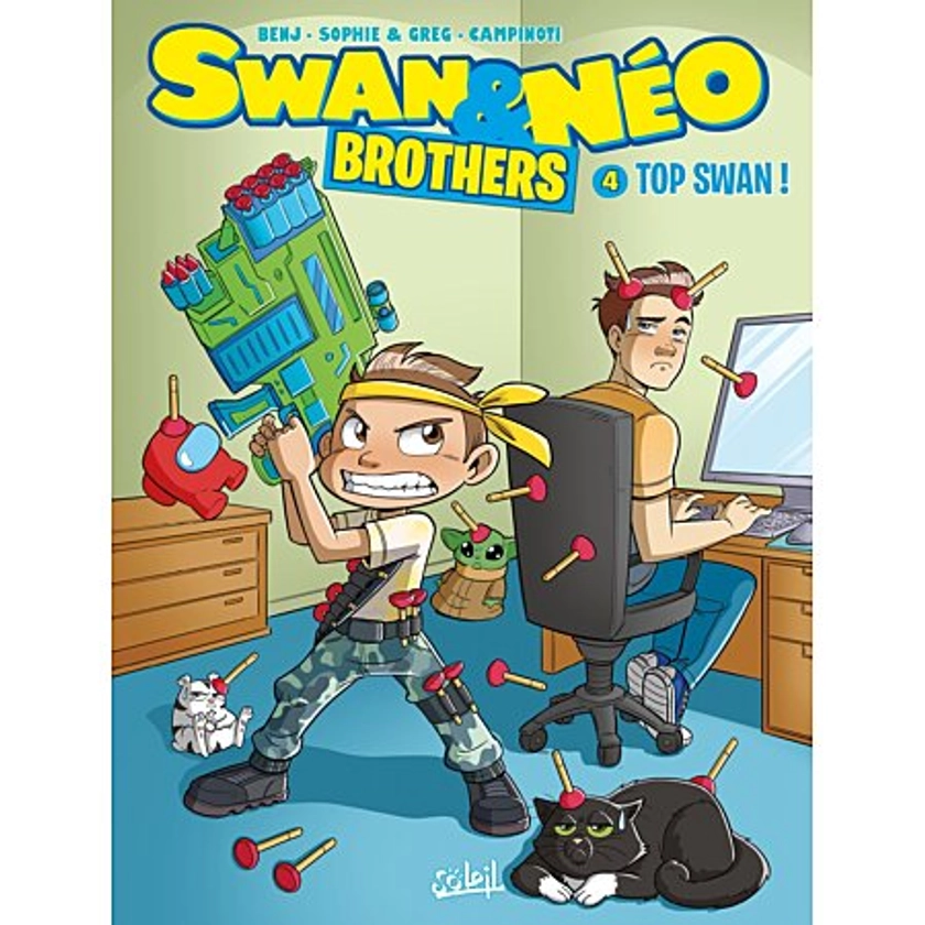 Swan et Néo Brothers Tome 4 - Top Swan ! (BD)