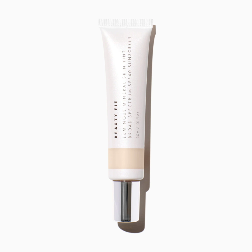 Luminous Mineral Skin Tint Broad-spectrum SPF 40 Sunscreen in Fair | Beauty Pie