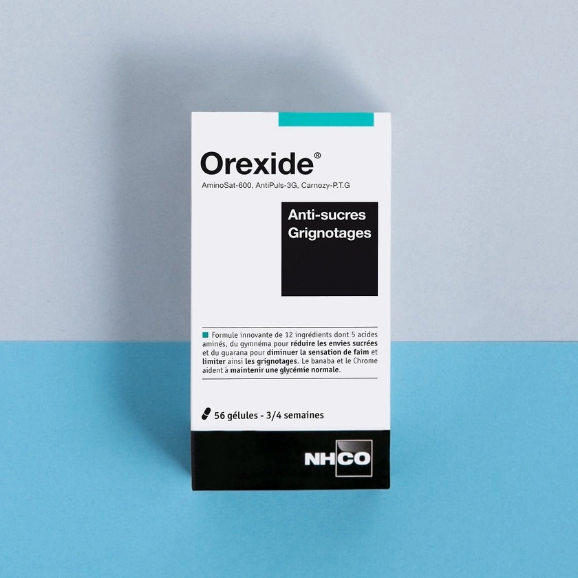 Orexide NHCO Site officiel : anti-sucres, anti-grignotage