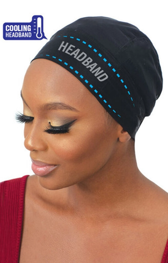 SHAKE N GO Freetress Headband Dom Cap