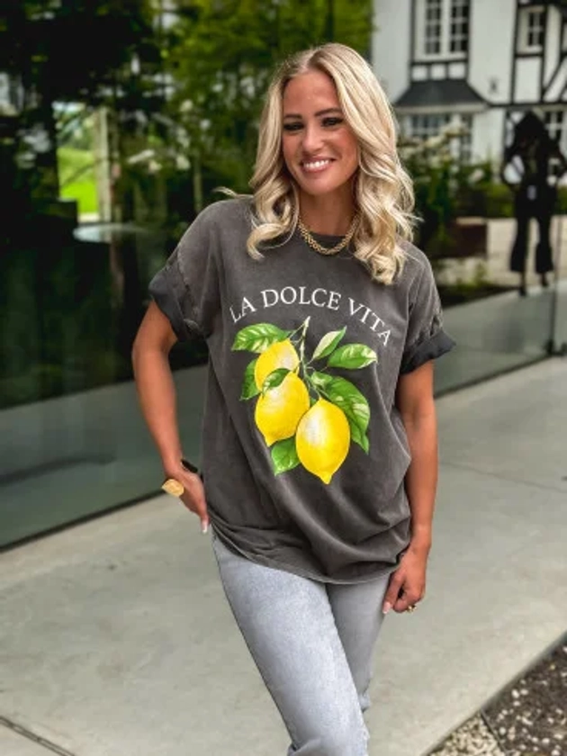 T-shirt Dolce Vita - Gris