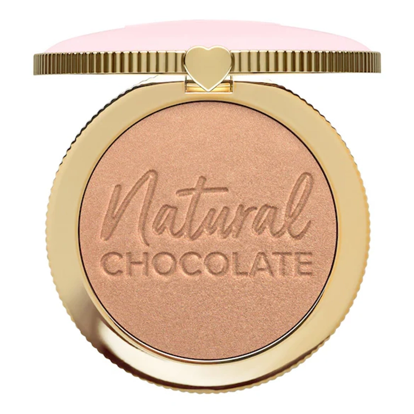 TOO FACED | Natural Chocolate Bronzer - Kakao-Infunderet Sund Glød Bronzer